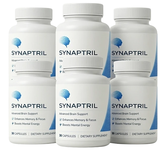 Synaptril® 6 bottle pack — 180-day brain support supply