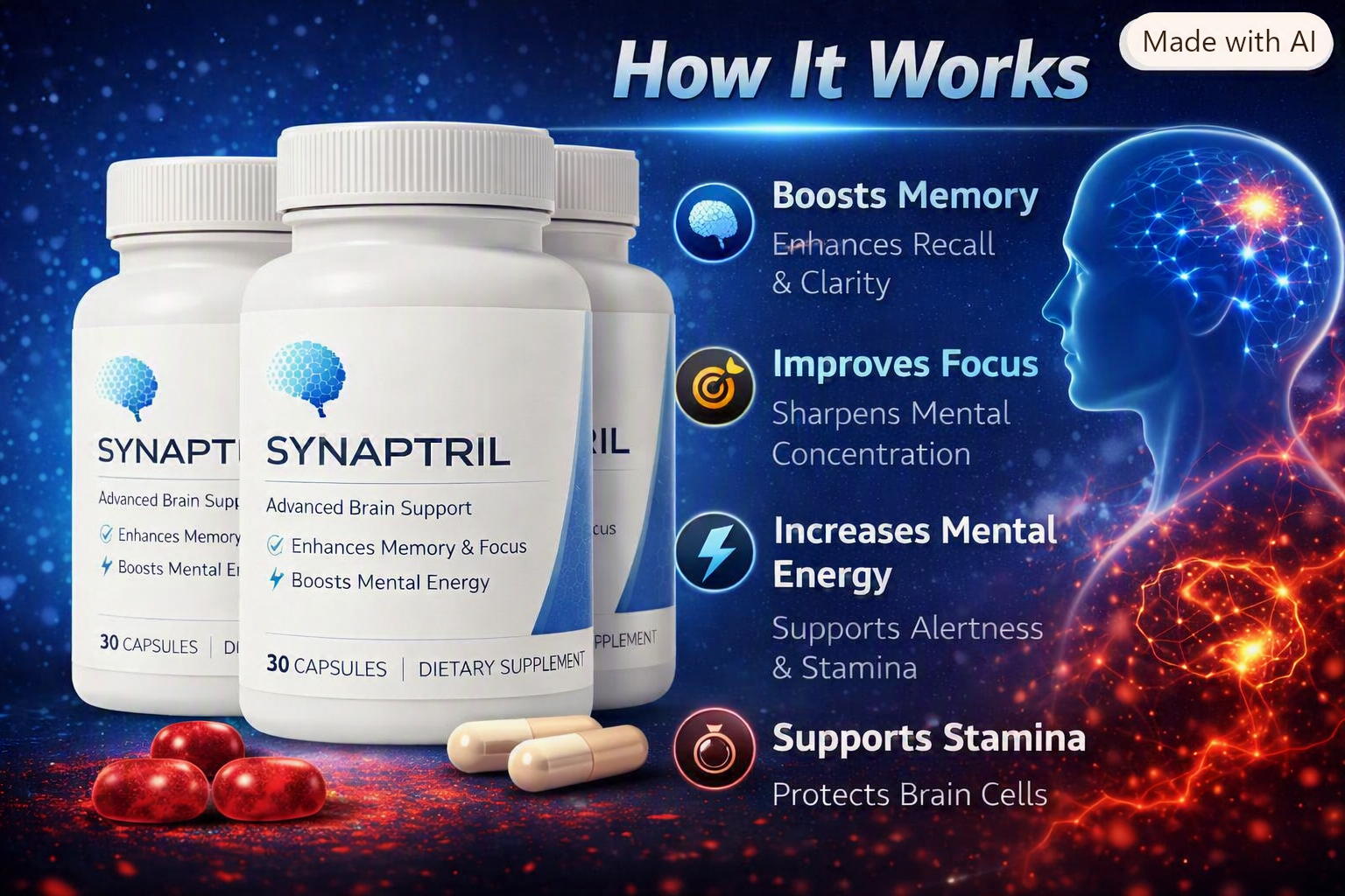 How Synaptril works — advanced brain support